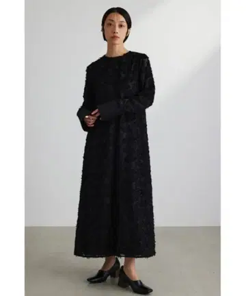 style mixer 백플레어 자카드 원피스