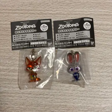 주토피아 쥬디 닉 표식 액세서리 2개 세트