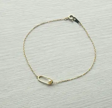 cui-cui K10YG 펄 팔찌