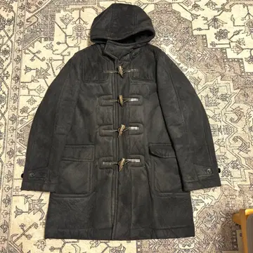 MONTGOMERY by BEAMS 더플 코트 86400엔 스웨이드 블랙