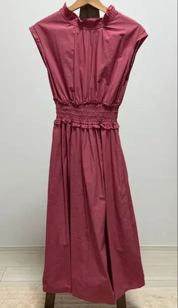 SNIDEL 슬리브리스 롱 원피스