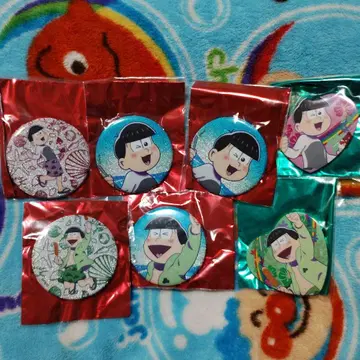 오소마츠 6쌍둥이 HMV 캔뱃지 하트 캔뱃지