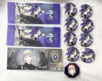 루크 캔뱃지 빅 클리어 카드 브레이징 주얼 티켓풍 카드