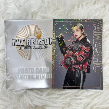 EXILE THE REASON 야마모토 쇼고 포토 카드 시크레