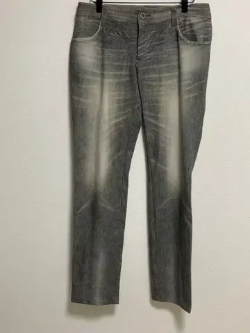 [ 워크] 스트레치 소재 데님 팬츠 모스그린 15사이즈