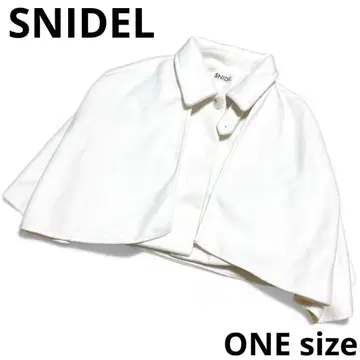 SNIDEL 스나이델 귀여운 성인 판초 케이프 원사이즈 아우터