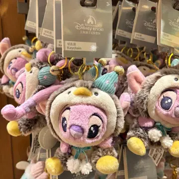 상하이 디즈니 스티치 엔젤 루돌프 펭귄 크리스마스 신상품