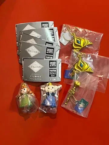 총 5점, 전 4종 컴프, 안나와 눈의 여왕 아이템 컬렉션