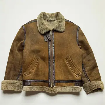 유로 빈티지 B-3 무스탕 자켓 플라이트 자켓 구제 의류