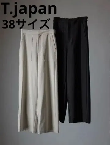 T.japan 베이커 트라우저 아이보리 38 사이즈