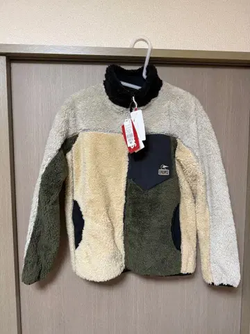 CHUMS 플리스 자켓 베이지/올리브/블랙