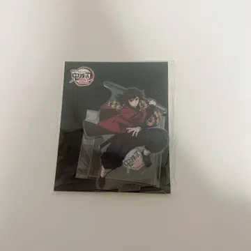 귀멸의 칼날 토미오카 기유 무한성 편 아크릴 스탠드 러버 스트랩