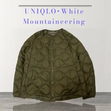 유니클로 x White Mountaineering 라이트 다운 자켓