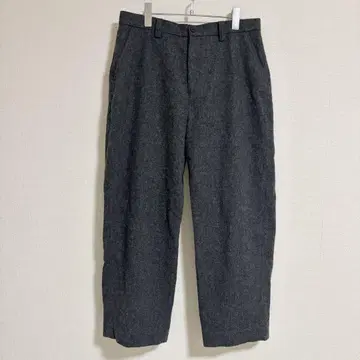 EN ROUTE 앙루트 팬츠 울 그레이