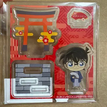 명탐정 코난 에도가와 코난 기모노 설날 아크릴 스탠드 미니 캐릭터