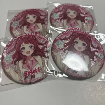 DMM 스크래치 학원 아이돌 마스터 E상 하나미 사키 캔뱃지 학마스