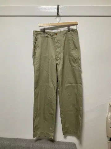 CIOTA 베이지 치노 팬츠 사이즈 5