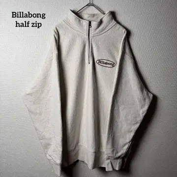 Billabong 빌라봉 하프 지퍼 플리스 맨투맨