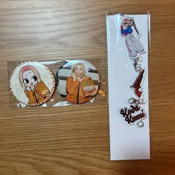 캔뱃지, 키링 세트