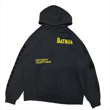 배트맨 배트맨 속기모 맨투맨 후드티 그레이 구제 의류 남성용 L