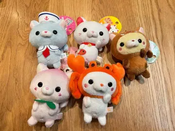 지역 한정 봉제 인형 마스코트 고양이 냥 묶음 판매