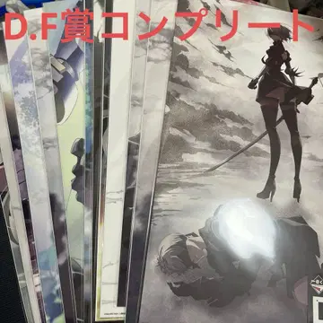 NieR:Automata 제일복권 D상 F상 클리어 포스터 컴플리트