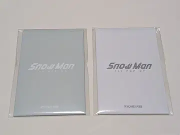 아베 료헤이 SnowMan 한국 1st 팝업 포토 카드 AB