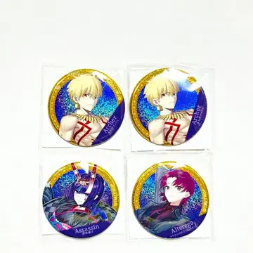 [ 새상품 ] Fate 페이트 서번트 홀로그램 캔뱃지 길가메쉬 외
