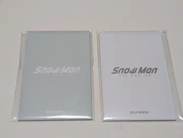 무카이 코지 SnowMan 한국 1st 팝업 포토 카드 AB