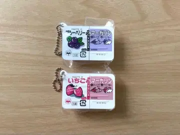 가챠 언제나 파키테 딸기 & 마가린 블루베리 & 마가린