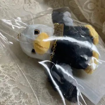 심부름하는 새 봉제 인형 키링 바벨탑