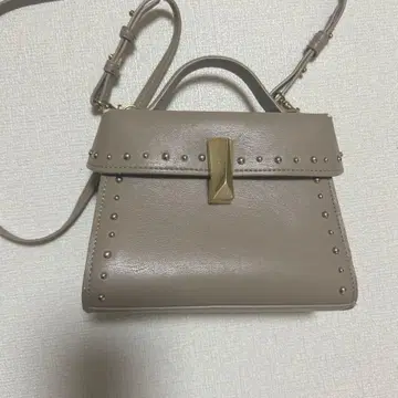 CELFORD 뤼탕 비쥬 스터드 미니백 그레이지 백