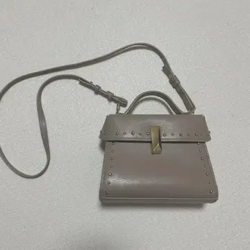 CELFORD 뤼탕 비쥬 스터드 미니백 그레이지 백