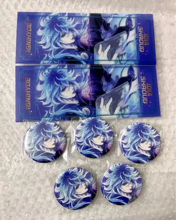 이데아 기숙사복 빅 클리어 카드 캔뱃지