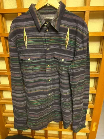 NUMBER (N)INE 오르테가 긴팔 플란넬 셔츠