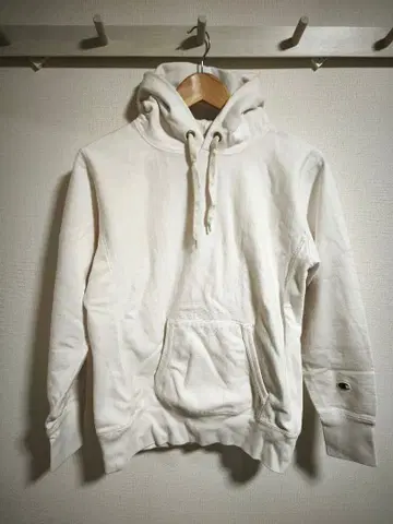 Champion 리버스 위브 후드티 XL 화이트