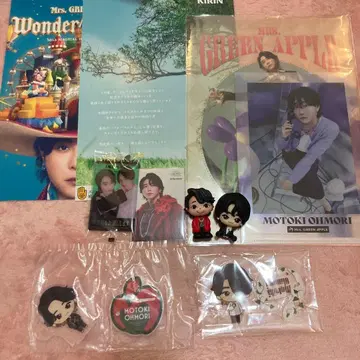 Mrs. GREEN APPLE 오오모리 모토키 굿즈 세트