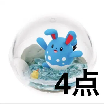 마릴리 4점 테라리움 컬렉션 포켓몬