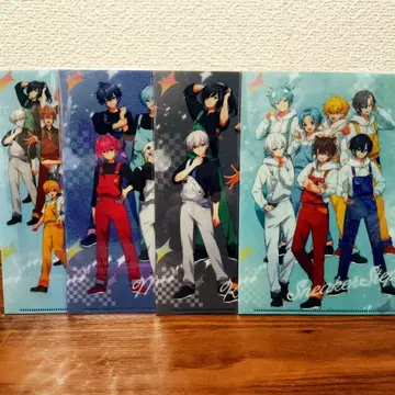 STPR 스토푸리 클리어 파일 4종 세트 라운드원 한정판