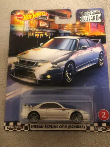 Hot Wheels NISSAN SKYLINE GT-R (BCNR33)