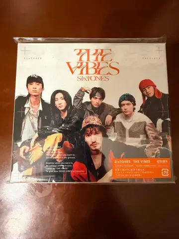 SixTONES THE VIBES 최초 한정판 B CD+Blu-ray