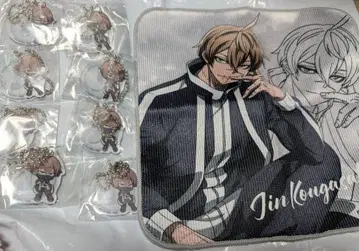 [ 낱개 판매 가능 ] 코우구자키 진 미니 타월 아크릴 키체인