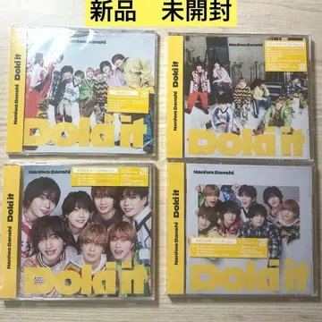 [미개봉 새상품] 나니와단시 Doki it CD Blu-ray 4장 세트