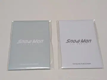 후카사와 타츠야 SnowMan 한국 1st 팝업 포토 카드 AB