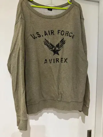 AVIREX U.S. AIR FORCE 맨투맨 M 면