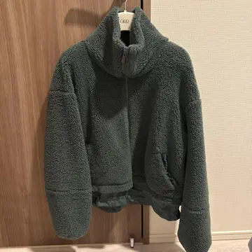 lululemon Green 보아 자켓