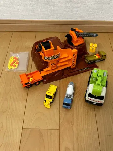 토미카 건설 현장 미니카 등 5대 포함