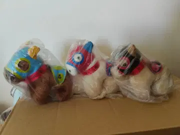 말 봉제 인형 세트 (3마리 세트)