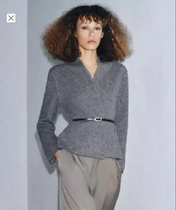 ZARA V넥 롱 슬리브 가디건