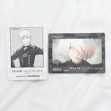 가라오케 철인 니어 오토마타 NieR:Automata 폴라로이드풍 카드